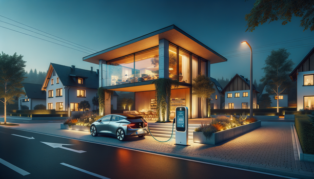 Elektroauto Ladestation Smart Home Zukunft der Mobilität